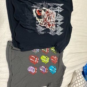 2 Band T-Shirts (size medium)
